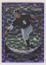 2013 Bowman Prospects Purple Ice 2/10 Yolmer Sanchez (Carlos on Card) 00fe