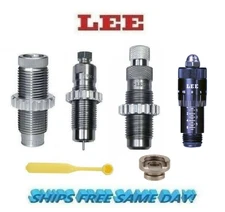 Lee Pacesetter 3Die Set for 6.5 x55mm Swed & Rifle Micrometer Adjust Screw 90627