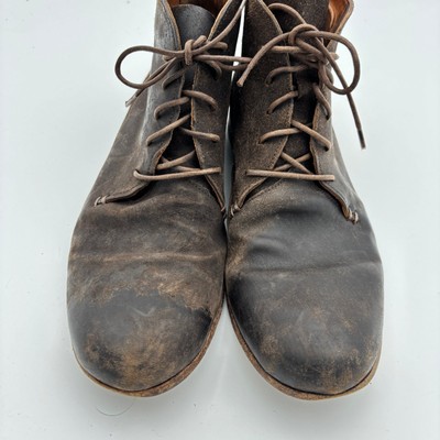 Officine Creative Brown Suede Leather Lace Up Boots Men\'s 41 Officine Creative Lace-Up Suede Boots - Brown - 30% Off  main image 3