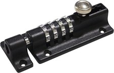 Sliding Combination Bolt Combi Bolt Latch Keyless Combination Bolt 4 Digit Pin