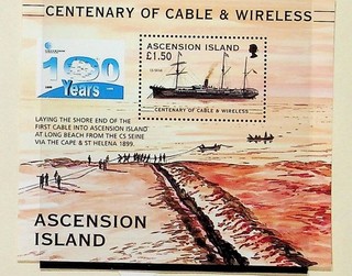 ASCENSION Sc 745 9 NH SET S/S OF 2000 SHIPS (RM26)