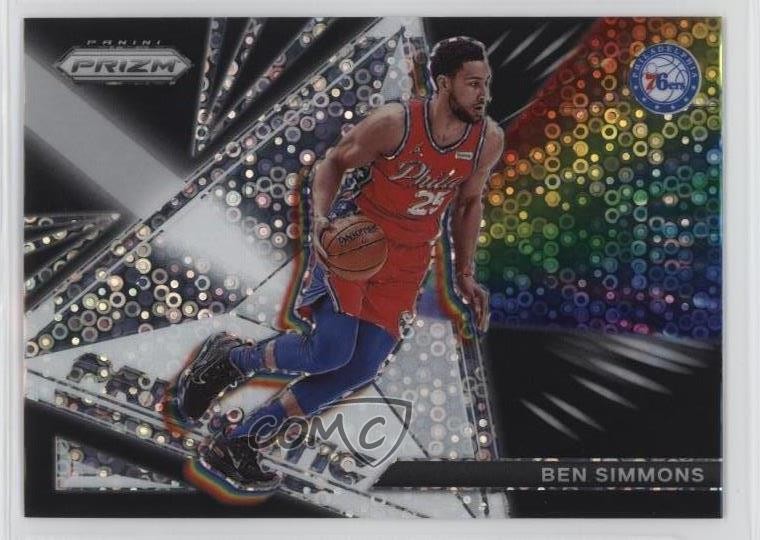 2021-22 Panini Prizm Prizmatic Fast Break Prizm Ben Simmons #12 w1s