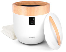 SereneLife Counter Towel Warmer Bucket with Customized Fragrance, Luxury Heater