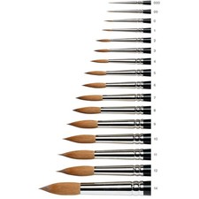 Professional Round Sable Brush by Winsor Newton