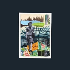 ACEO Mixed Media Collage Art &ndash; OOAK Original Signed