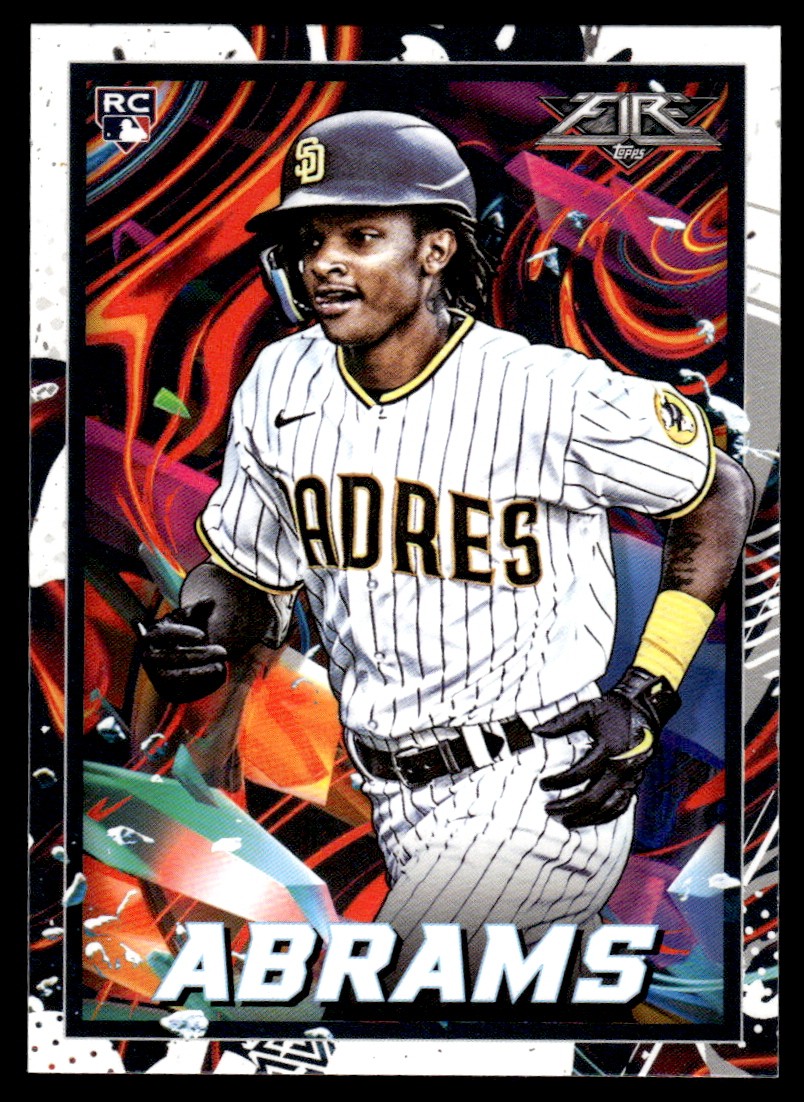2022 Topps Fire #79 CJ Abrams RC