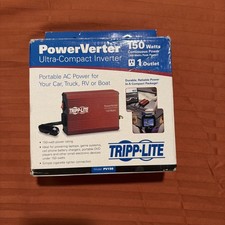 Tripp Lite 150W Car Power Inverter 1 Outlet Auto Inverter Ultra PV150 New