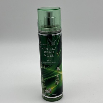 Bath & Body Works Vanilla Bean Noel Fine Fragrance Body Mist Spray 8 oz