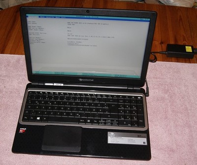 Notebook (Acer) Packard Bell Model MS2384 EasyNote TE69KB / AMD Radeon HD 8330