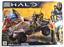 Mega Bloks Halo: Warthog Resistance (97011) 285 piezas juego de juguetes de construcción 2012 - nuevo