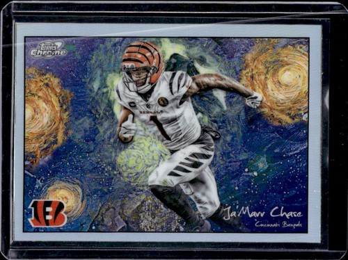 2025 Topps Cosmic Chrome Ja'Marr Chase Stars In The Night #STN-17 Bengals (B)