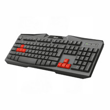 Trust Ziva Keyboard For Pc, Laptop, Gaming Console, Black - Keyboard Only