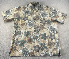 Vintage Reyn Spooner Shirt Mens XL Reverse Print Hibiscus Floral Hawaiian