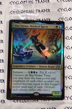 FOIL Prerelease SITA VARMA, MASKED RACER mtg SEALED Aetherdrift Rare PROMO