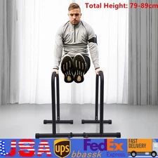 Portable Calisthenics Dip Station Single & Double Bars Body Equipment for Home