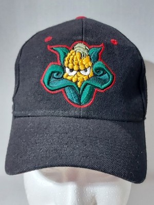 Nebraska Huskers Black Zephyr Original Hat Cap Size 6 3/4 Flexing Corncob