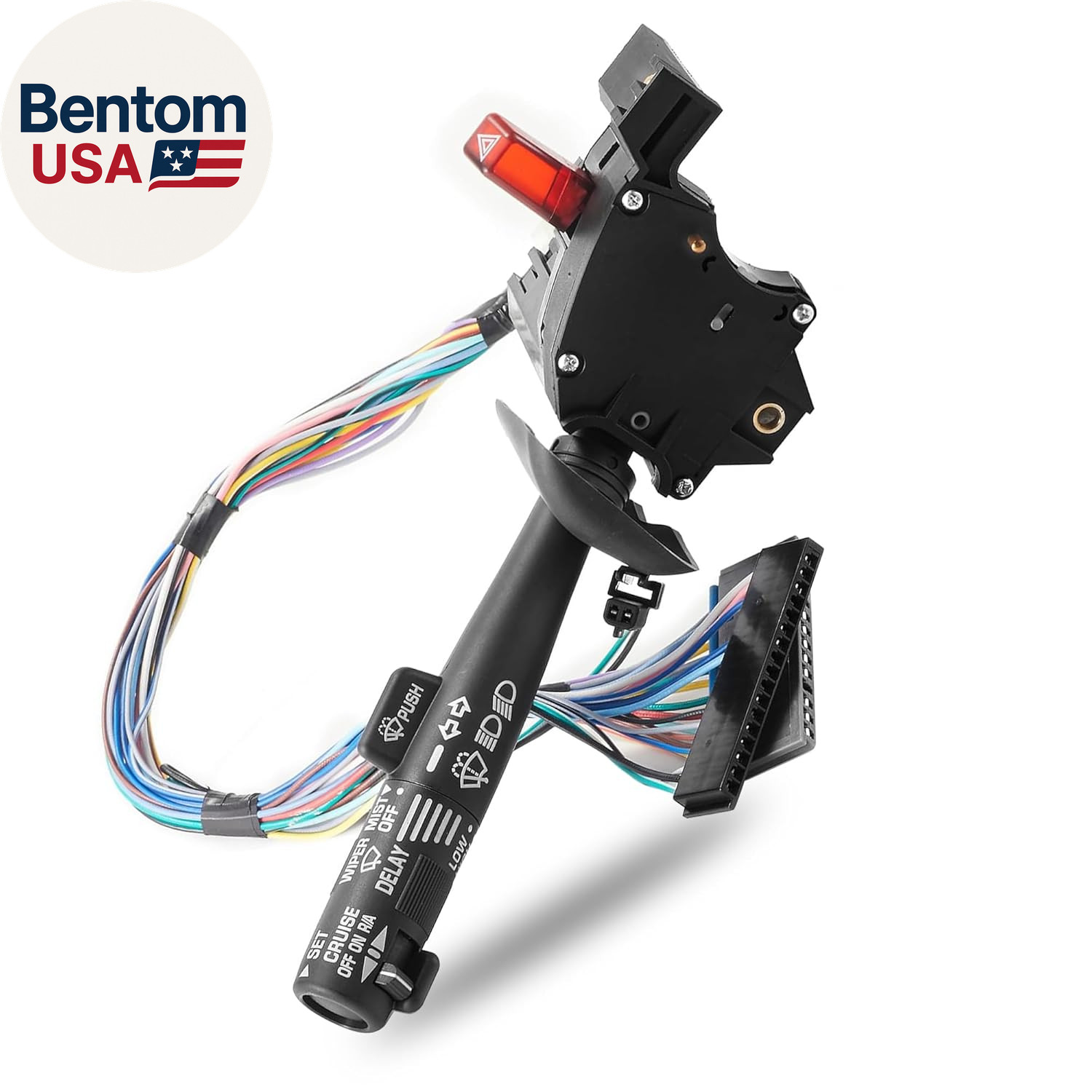 Multi Function Switch Chevy GMC 1995-2002 Turn Signal Wiper Cruise Hazard Gray