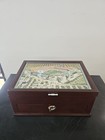 Miami Dolphins Danbury Mint NFL Men's Jewelry / Valet Box - Cherry Finish