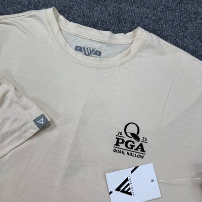 2025 PGA Championship Quail Hollow Large T-Shirt NWT Levelwear