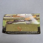 Marx Toys 1974 Historic Miniature Springfield Rifle 1903 No. 246 CapGun On Card