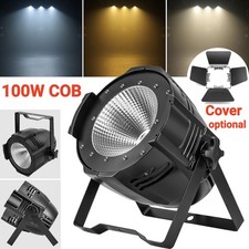 100W COB LED Par Light DMX DJ Stage Audience Blinder Light Warm White Cool White