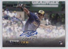 2023 Topps Stadium Club Auto Black Foil 9/25 Ethan Small #SCBA-ES Auto 1b3