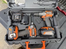 Ridgid 18V Brushless 2-Tool Combo Kit with 6.0Ah and 4.0Ah Batteries and Charger