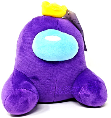    Among Us Plush   Purple Crewmate with Crown (15+cm, Official, 2021)   