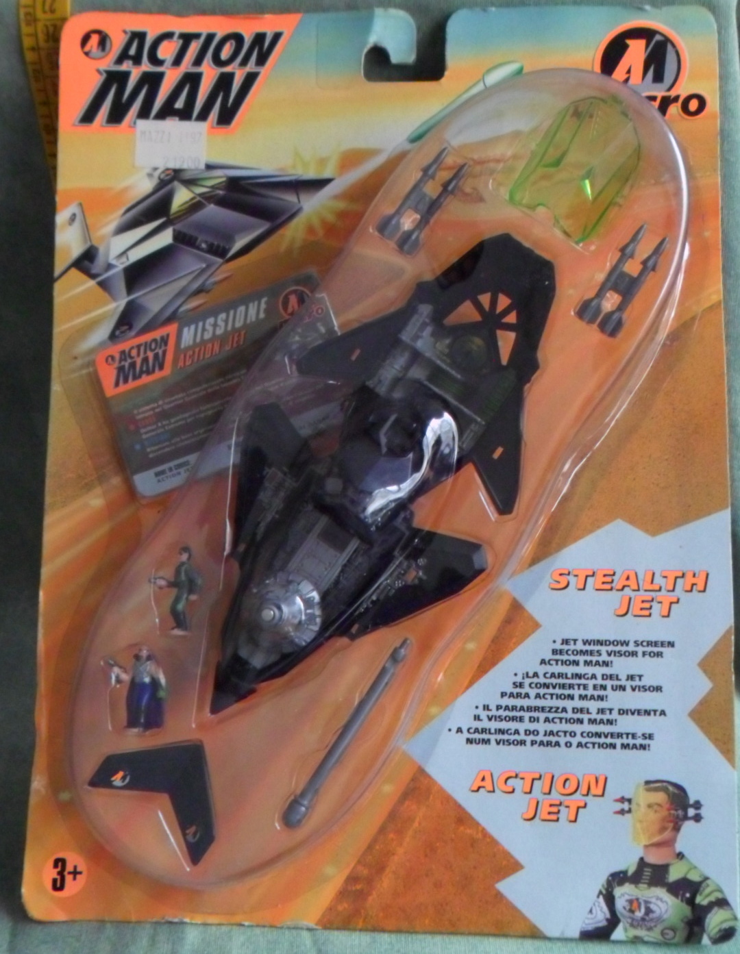 action man stealth jet