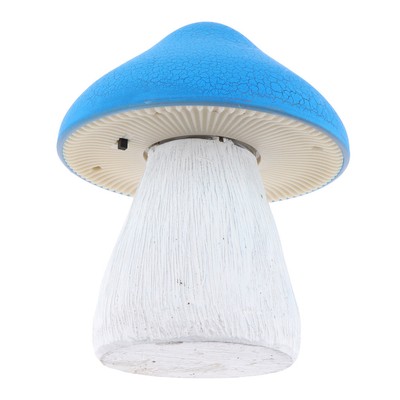 4Pcs Solar LED Garden Light Ornament Resin Mushroom Style