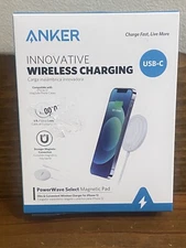 ANKER POWERWAVE SELECT MAGNETIC PAD WIRELESS CHARGER FOR IPHONE 12