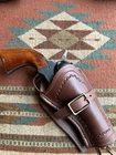 Cowboy Holster Cross Draw Quick Draw FITS Ruger Vaquero 3.75" Colt SAA 1873 3.5"
