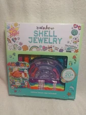 Just My Style D.I.Y Rainbow Shell Jewelry Kit, Create 20 Bracelets (New)
