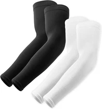 Sports Cooling Arm Sleeve UV Sun Protection For Men Women Regular or Athletic