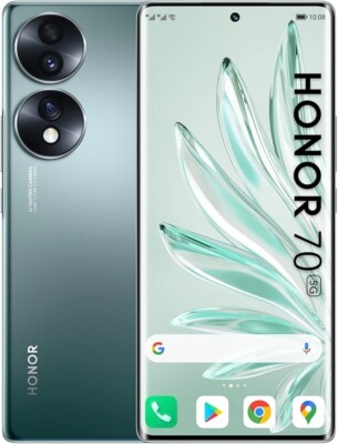 Honor 70 5G 256GB 8GB 6,67'' OLED entsperrt smaragdgrün Android Smartphone