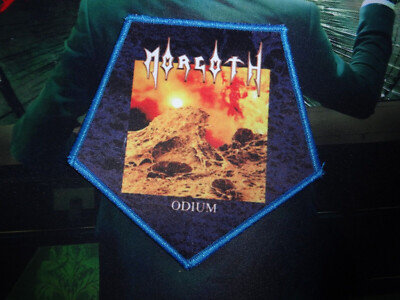Morgoth Shape Patch Death Metal Eternal Dirge Autopsy 666