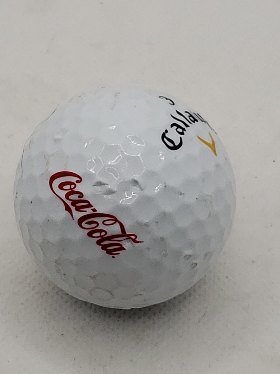 Coca-Cola Callaway 3 Logo Golf Ball Golfball Warbird 2.0 Coke | eBay