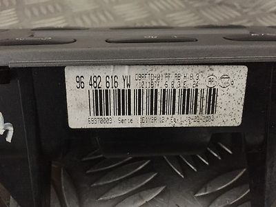 Commande De Chauffage Et Climatisation Pour Peugeot 406 - Réf. 96482616YW - Pièce D'origine PSA En Très Bon état