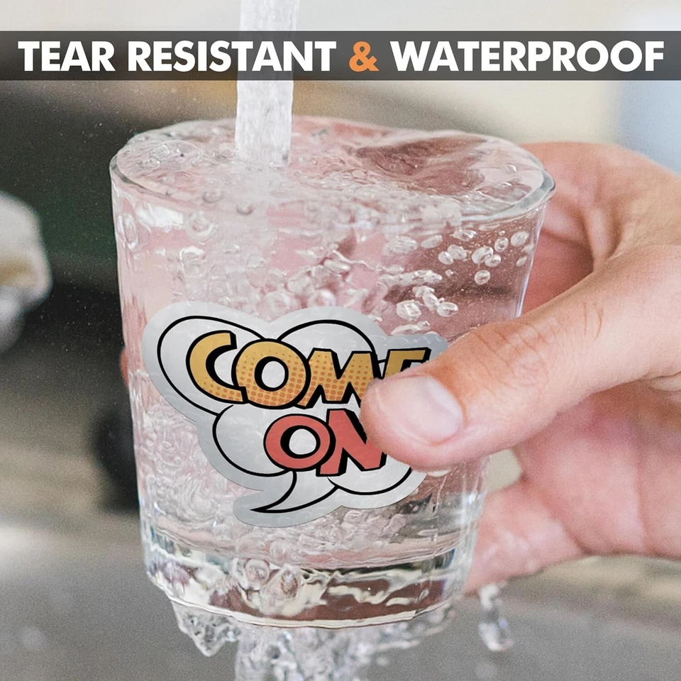 60PK Koala Printable Vinyl Sticker Paper for Printers Water proof Silver Matte - Image 4 of 4