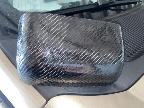 Carbon Fiber 11-16 Ford Super Duty Mirror Caps Left And Right