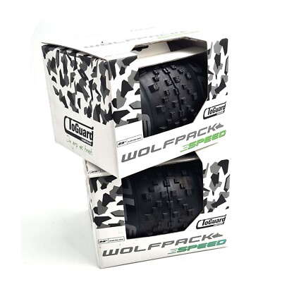 2x Wolfpack MTB Race Reifen Falt Speed 29x2.20 | 55-622 schwarz TLR ToGuard 