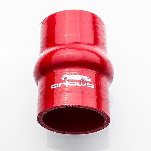 rosso tubo flessibile Ø 20mm TUBO SILICONE 90 ° Arco Connettore//