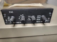 TCAS Control Panel CP66B 071-01568-0101 AS REMOVED