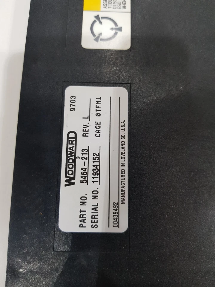 Woodward 5464-213 rev L , SIO - Image 4 of 4