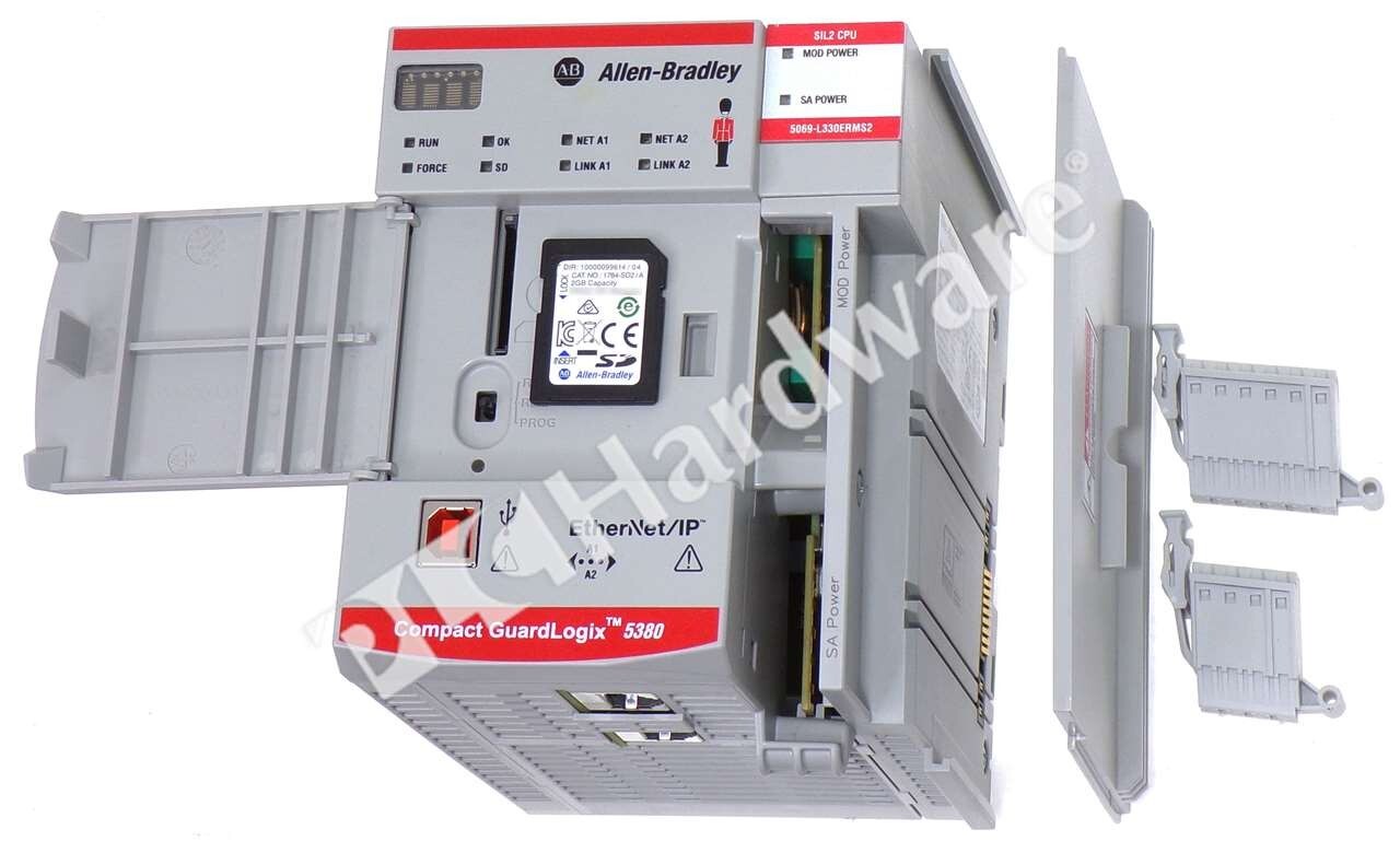 Surplus Allen Bradley 5069L330ERMS2 /A GuardLogix 5380 4.5MB Safety