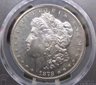 1878 "S" Morgan SILVER Dollar $1 PCGS MS63 #270 Unc BU Uncirculated ECC&C, Inc.