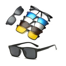 Magnetic Clip on Sunglasses for Men  Women Polarized
