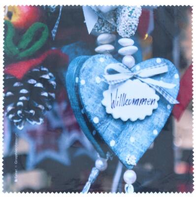 La Kelnet Microfasertuch - Oktoberfest - Willkommen - Brillenputztuch - NEU