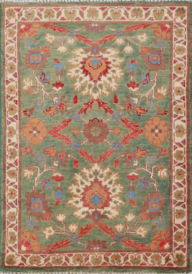 Artisan Kazak Pakistani Small Rug Hand-Knotted Craftsmanship 2x3 ft