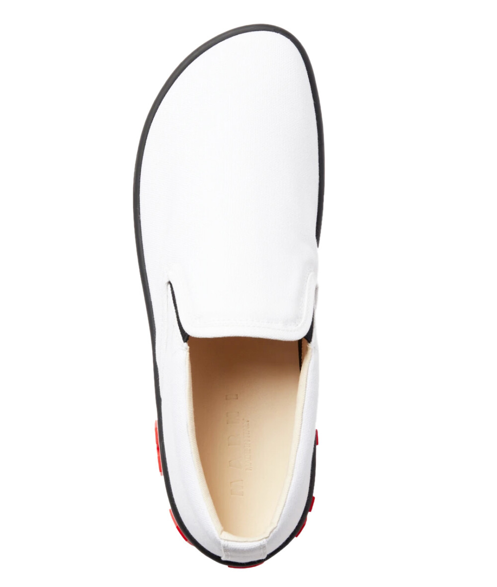 MARNI LOGO SLIP-ON SNEAKERS MEN SHOES MADE IN ITALY